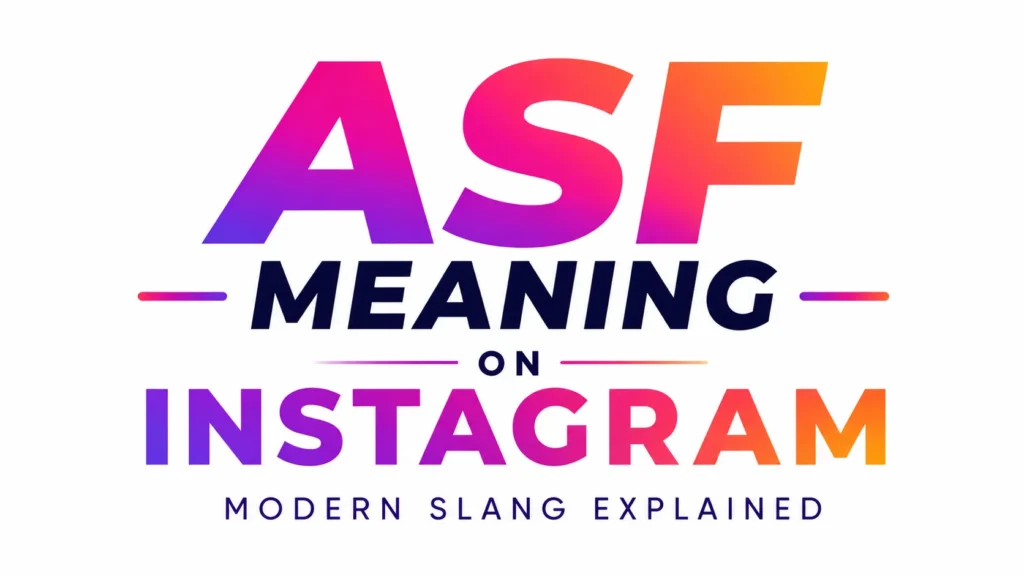 ASF Meaning on Instagram:Means in Modern Online Conversations