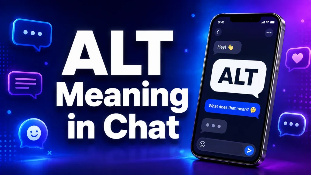 ALT Meaning in Chat: What Does ALT Mean in Text?