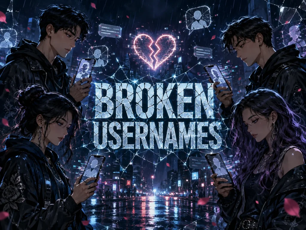 120+ Broken Usernames: Sad and Aesthetic Ideas