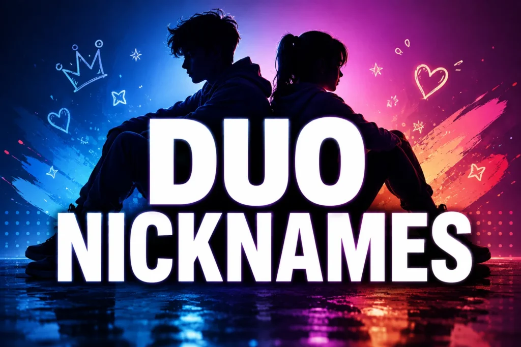 200+ Duo Nicknames: Unique, Aesthetic & Matching Ideas