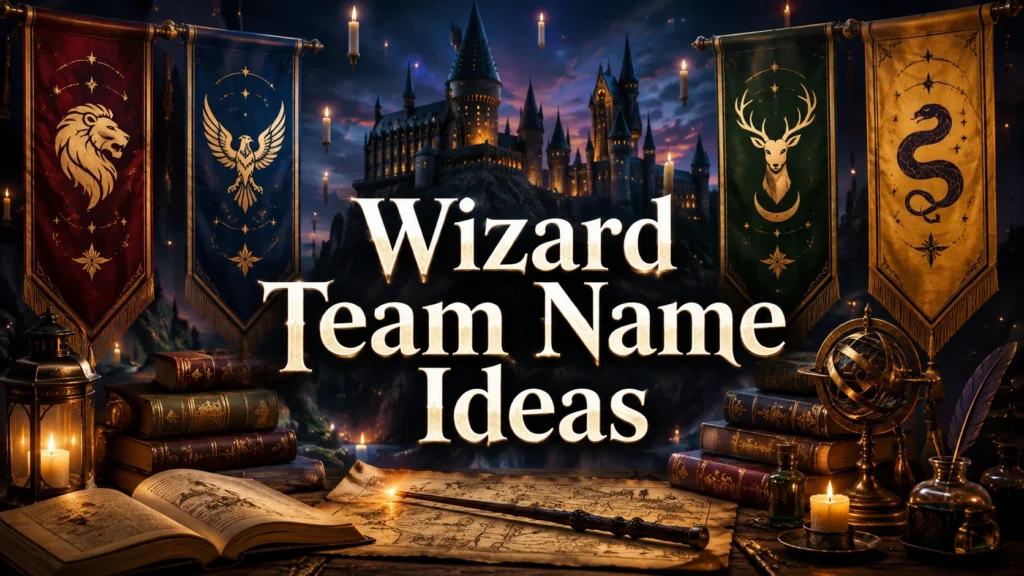 Harry Potter Teams Names: 200+ Magical & Funny Ideas