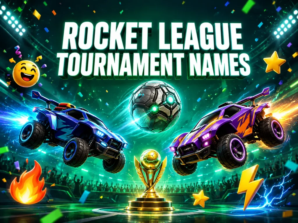 150 Rocket League Tournament Names for Every Event