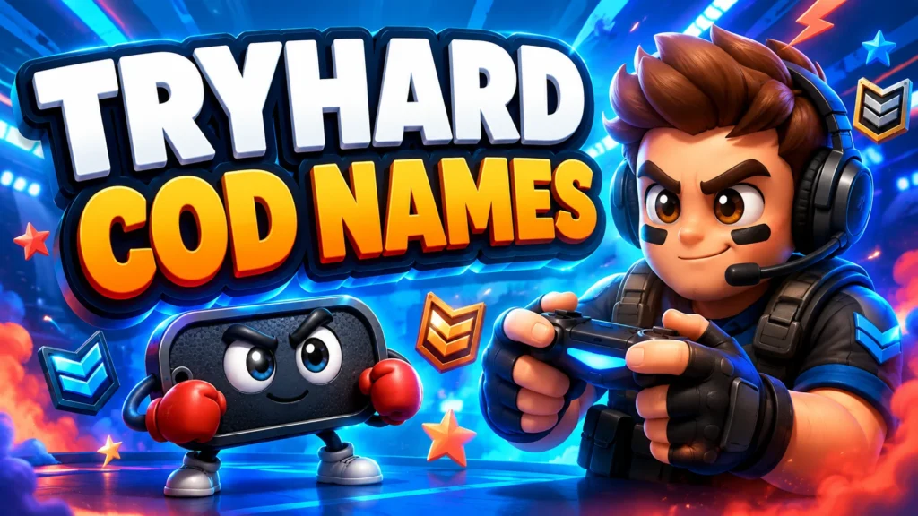 100+ Tryhard COD Names for Sweaty Players