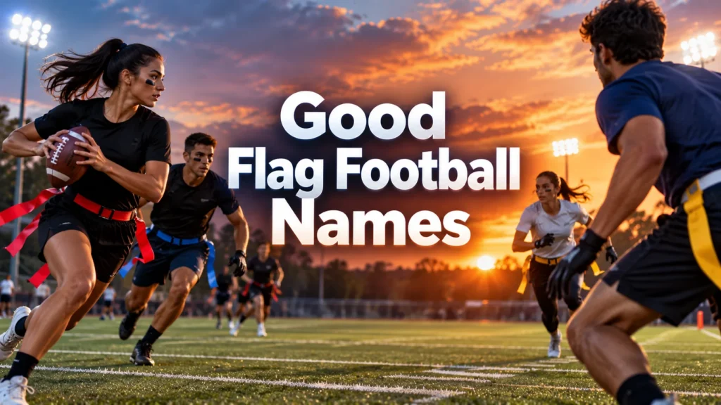 good-flag-football-names