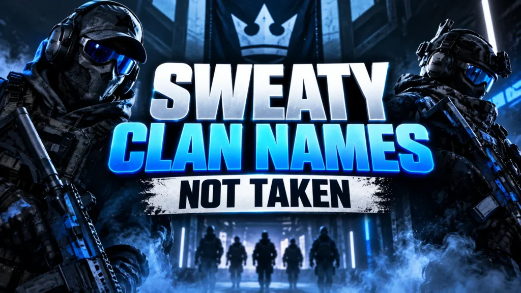 200+ Sweaty Clan Names Not Taken to Check in 2026